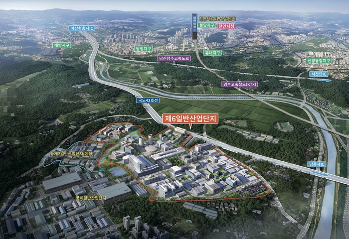 천안 풍세면 산업벨트 확대 기대…천안6산단 사전청약
